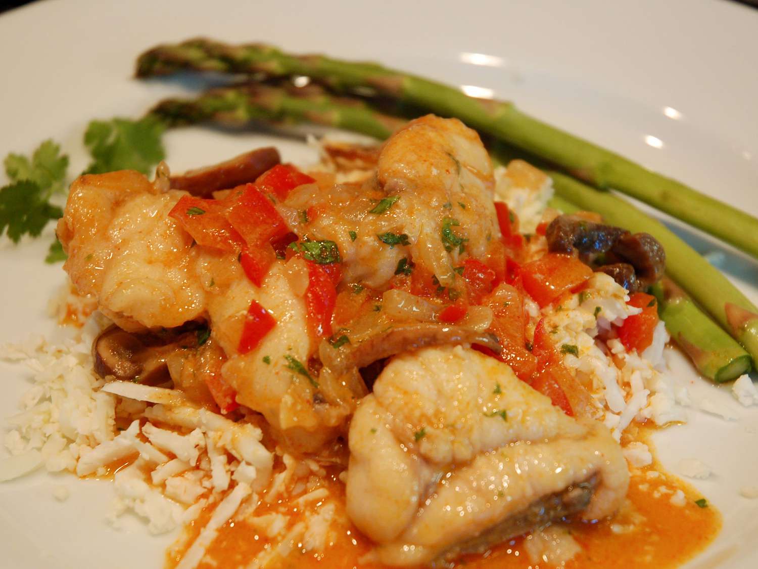 Monkfish Curry Soup