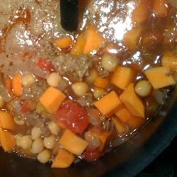 Moroccan Lamb and Lentil Soup