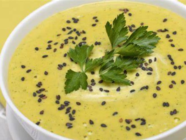 Moroccan Semolina Soup with Honey