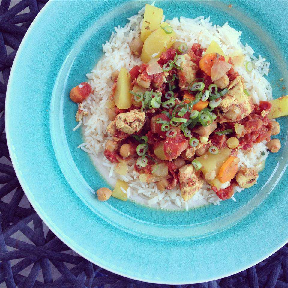 Moroccan Spiced Chicken Stew
