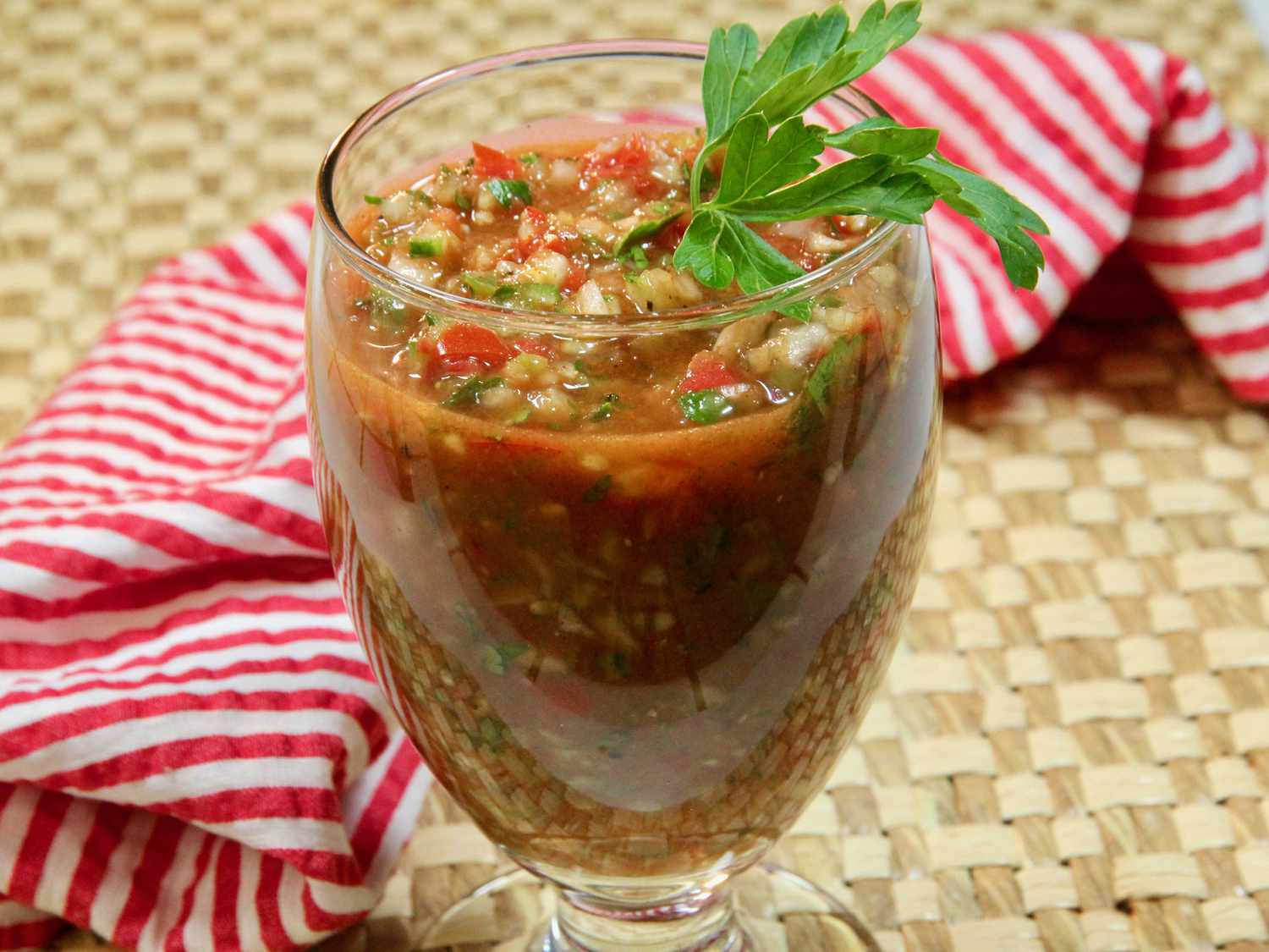 Mrs. Landesman's Gazpacho