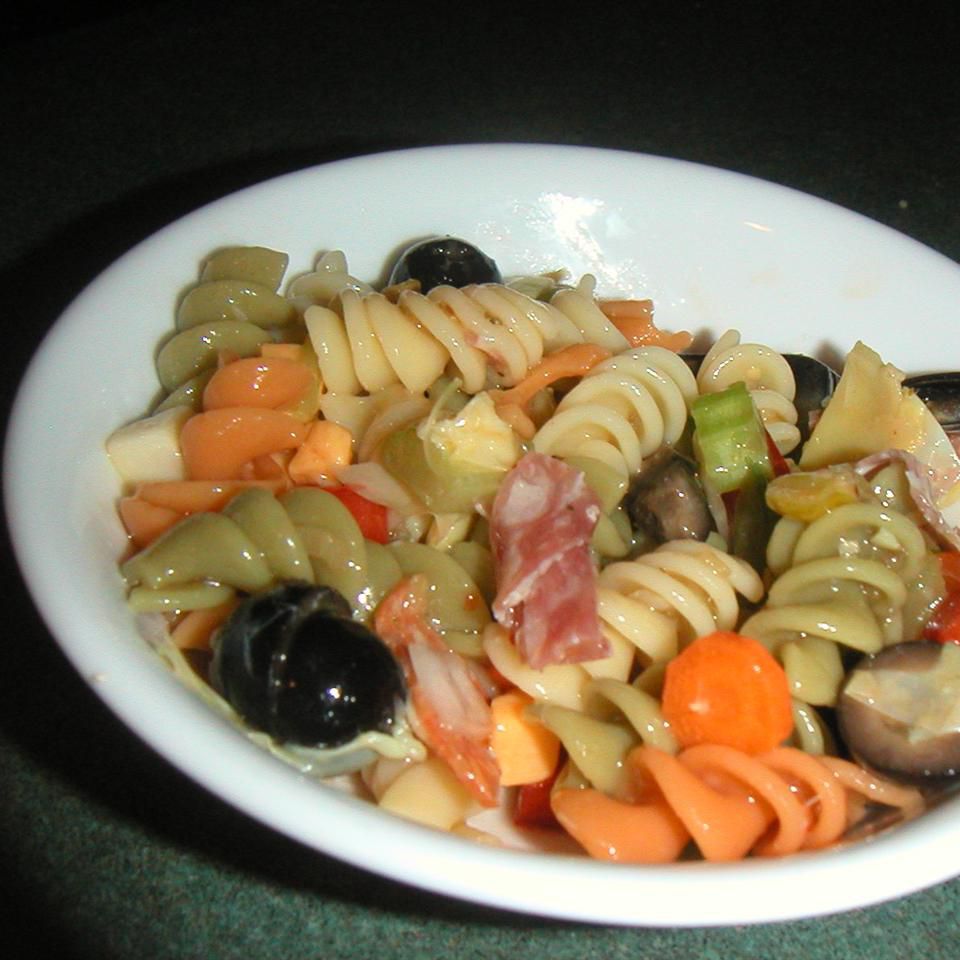Muffaletta Pasta Salad