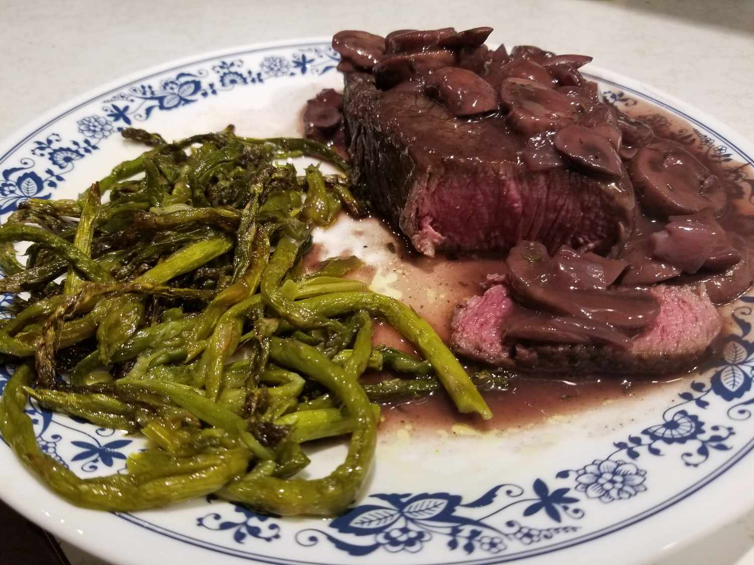 Mushroom Cabernet Filet Mignon
