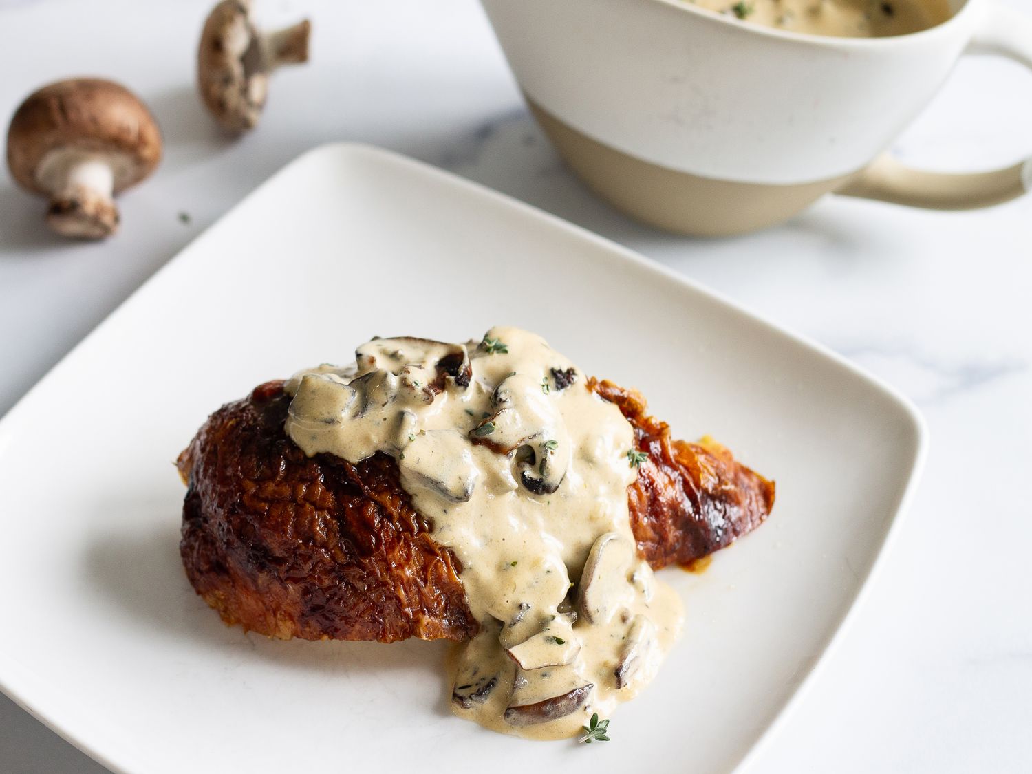Mushroom Cream Sauce
