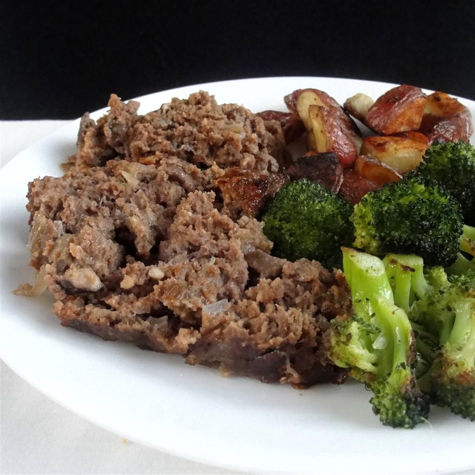 Mushroom-Infused Meatloaf