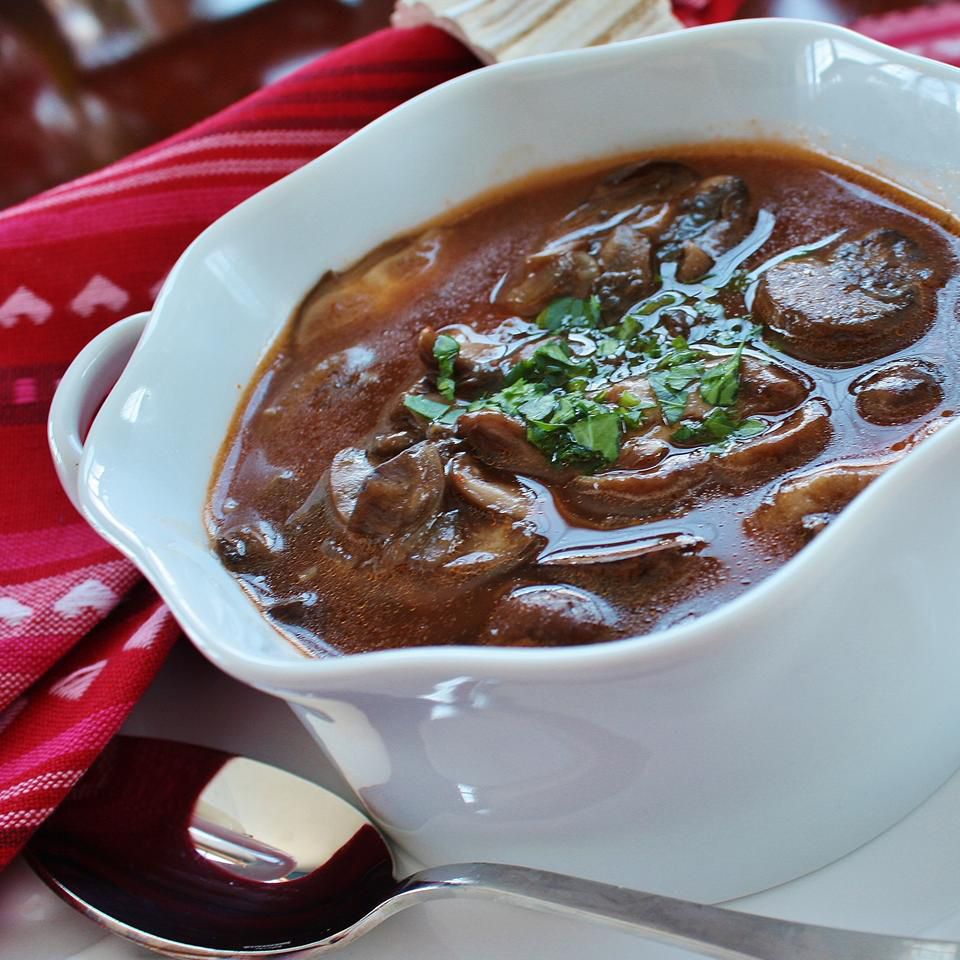 Mushroom Tomato Soup