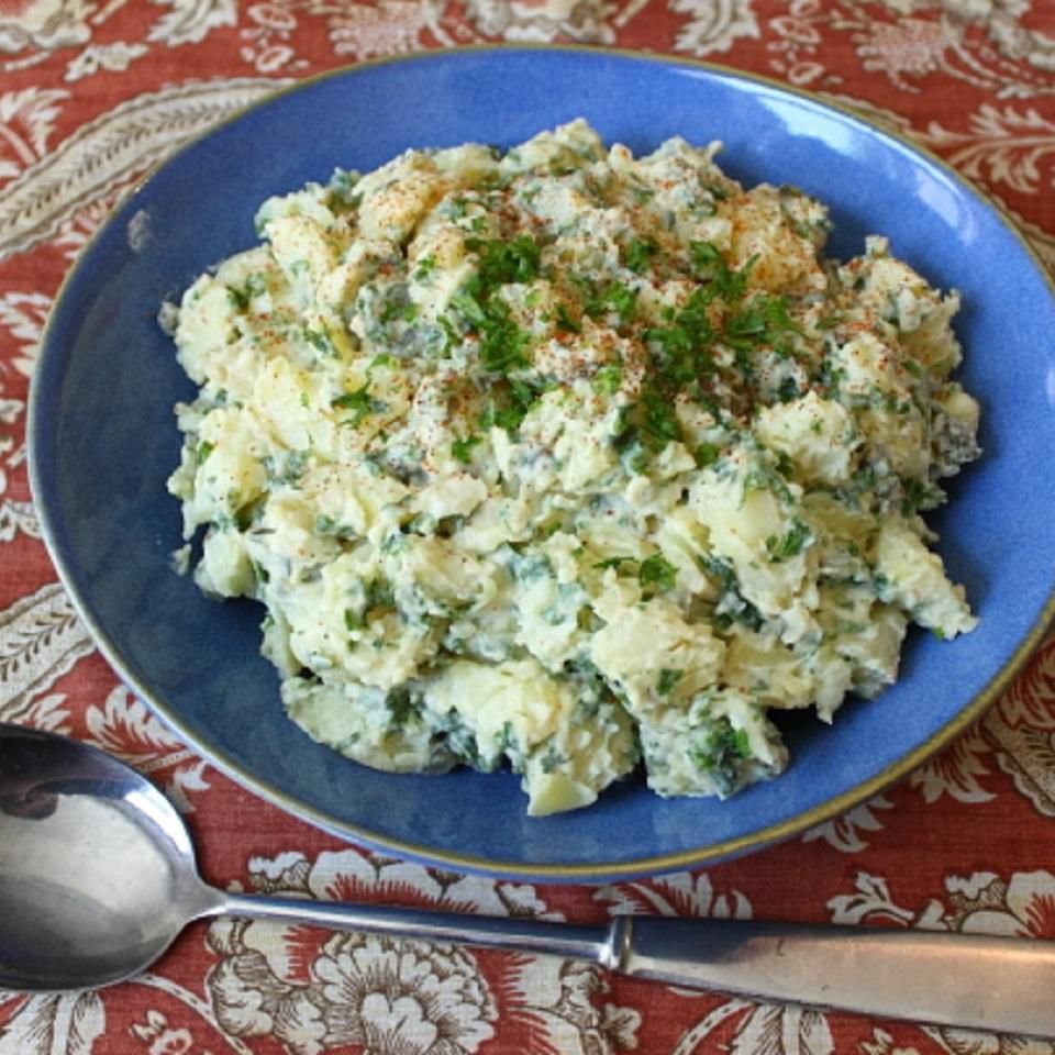 Mustard Greens Potato Salad