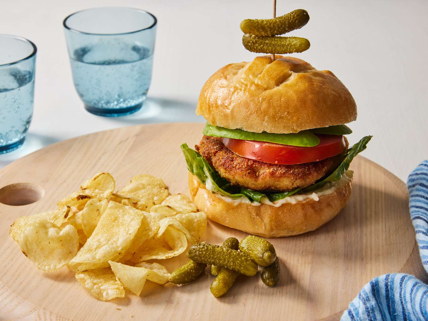 Natasha's Savory Chicken Burgers
