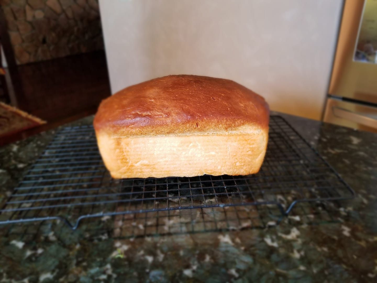 No-Knead White Bread