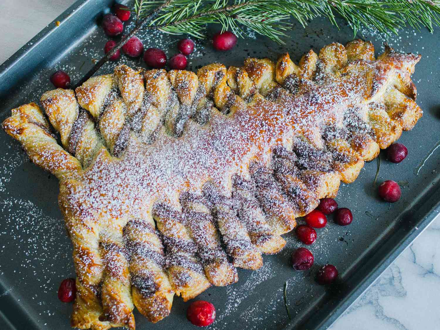 Nutella Puff Pastry Tree