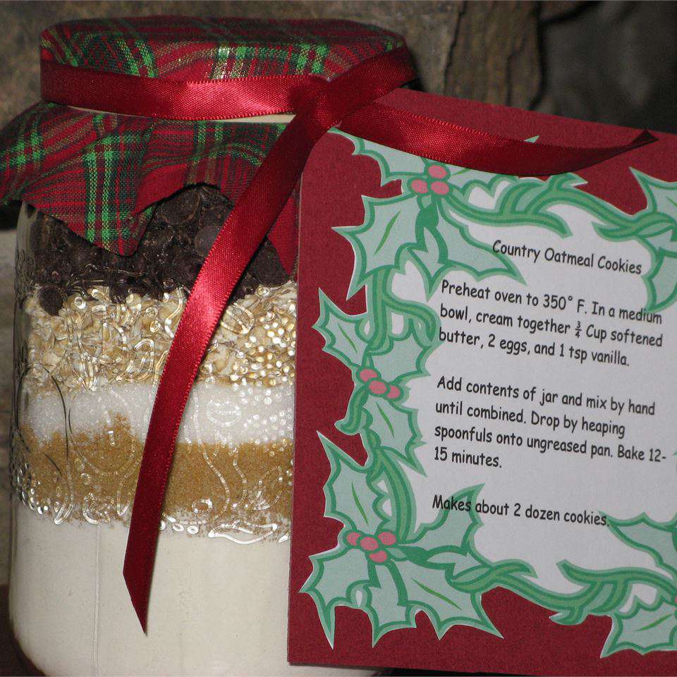 Oatmeal Cookie Mix in a Jar