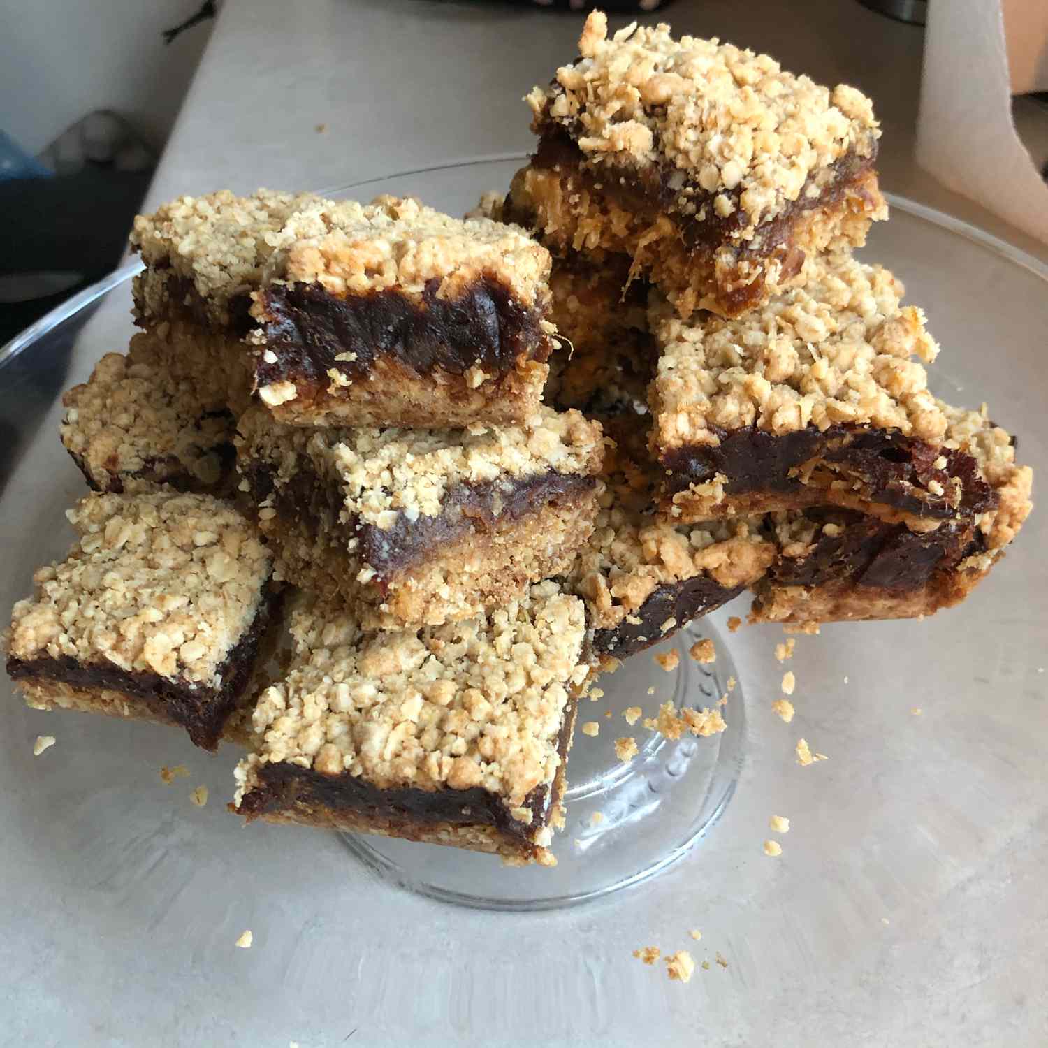 Oatmeal Date Squares