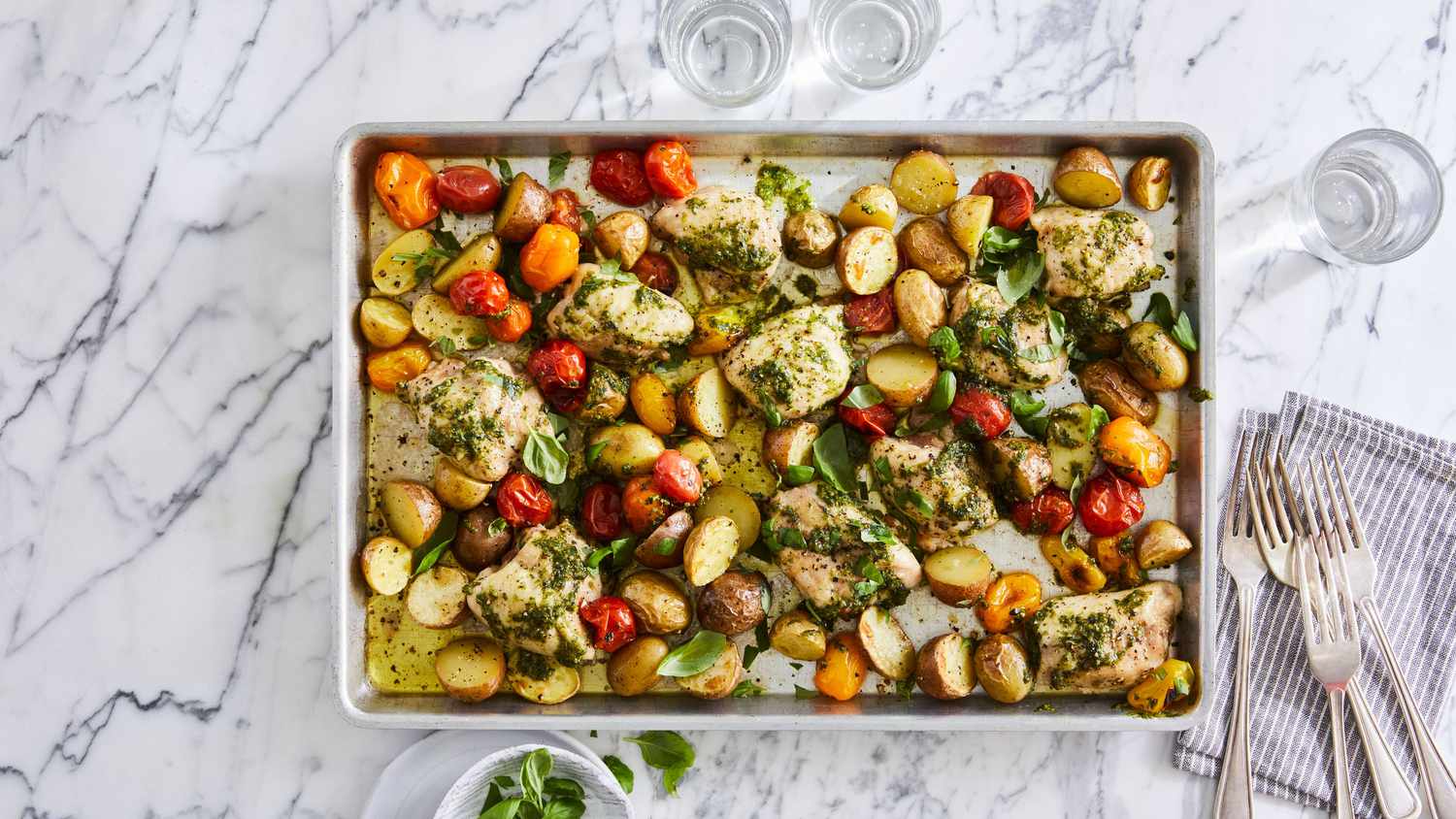 One-Pan Meaty Roast Dinner