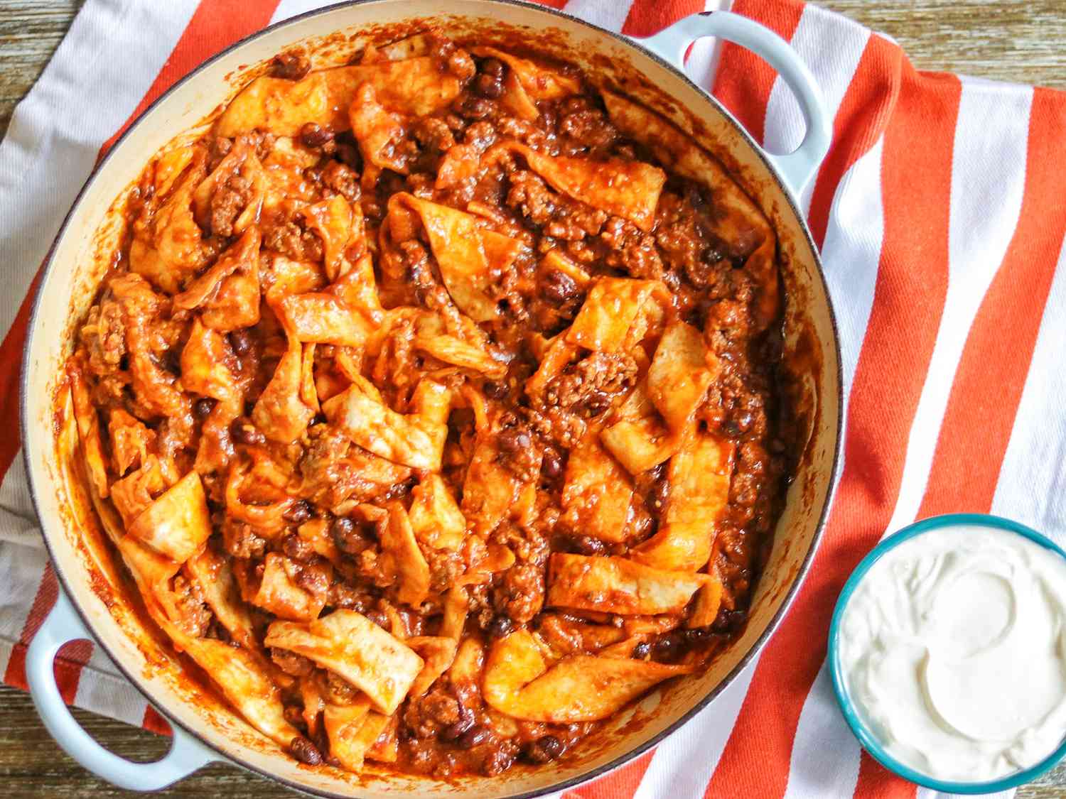 One-Skillet Beef Burrito
