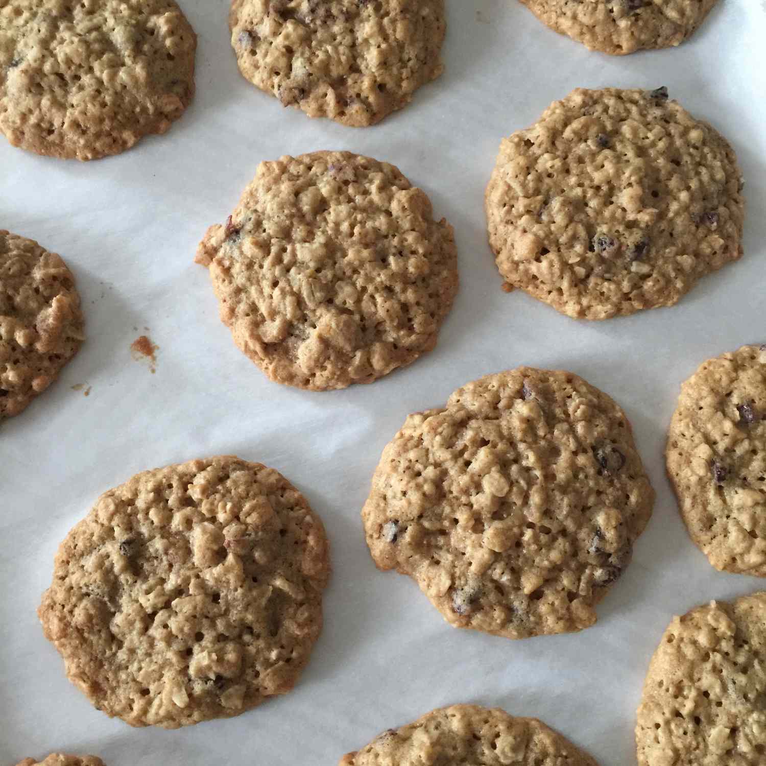 Orange Cranberry Oatmeal Cookies