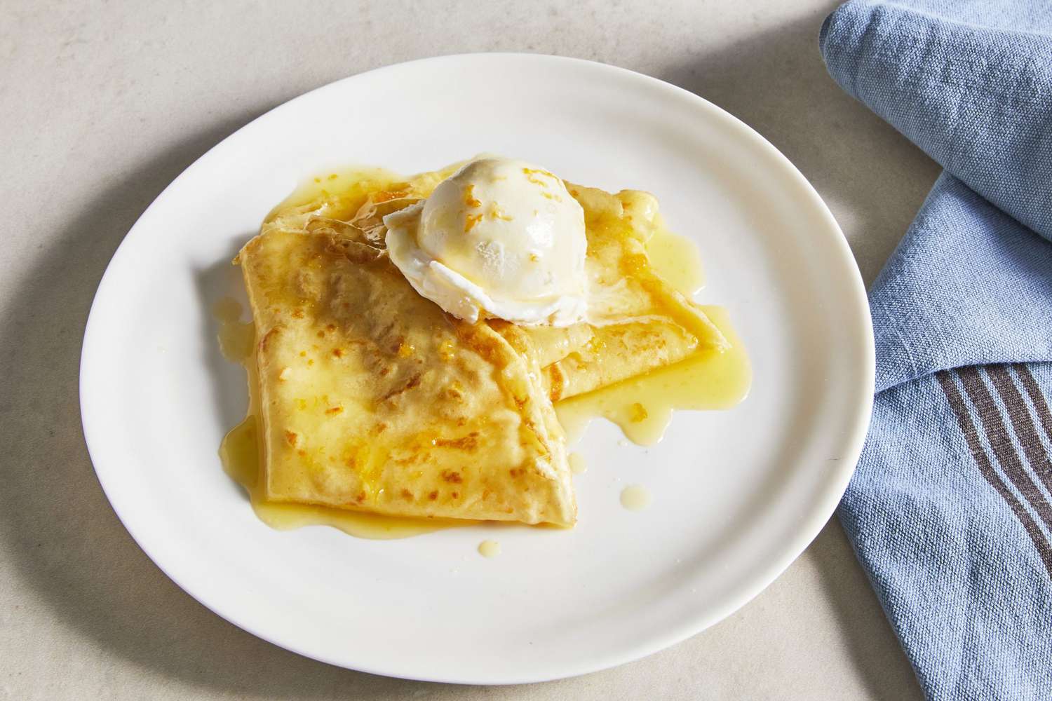Orange Crêpes Suzette
