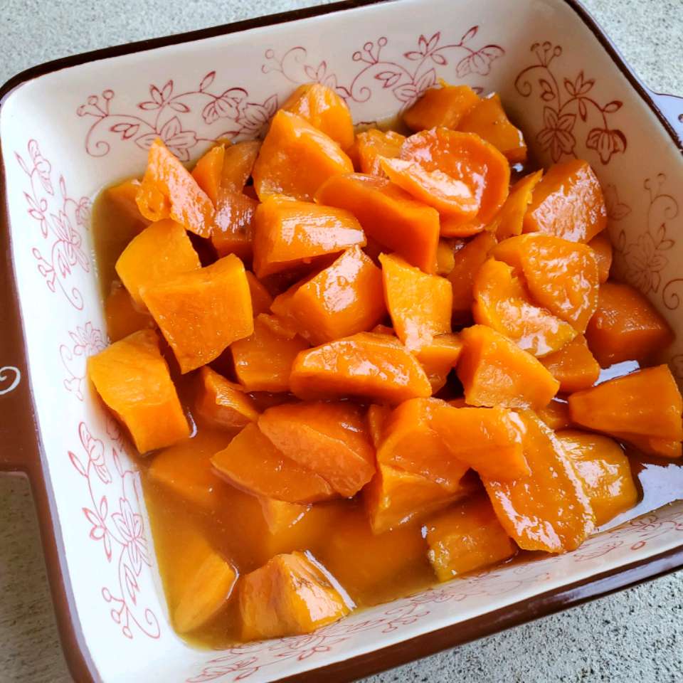 Orange Glazed Sweet Potatoes