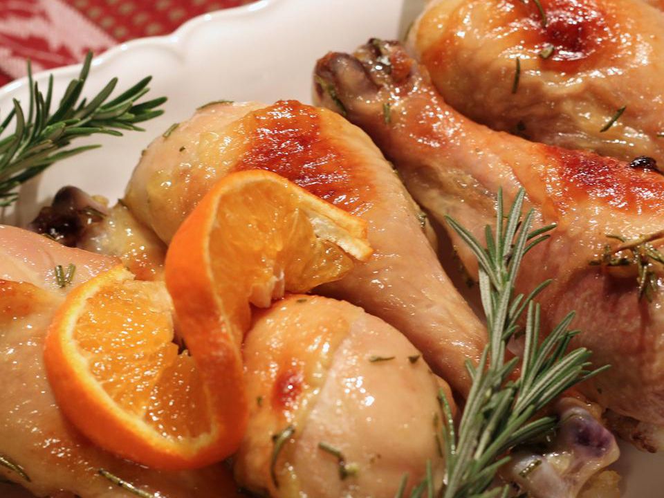 Orange Honey Glazed Chicken