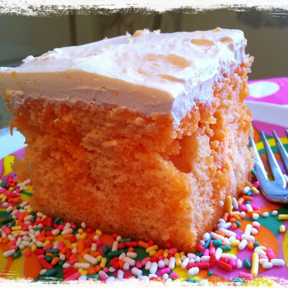 Orange Poke Cake