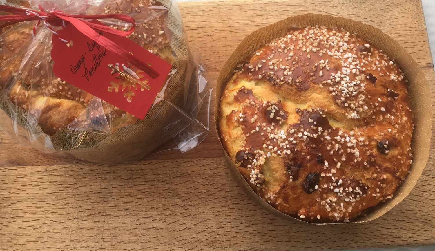 Orange Saffron Panettone