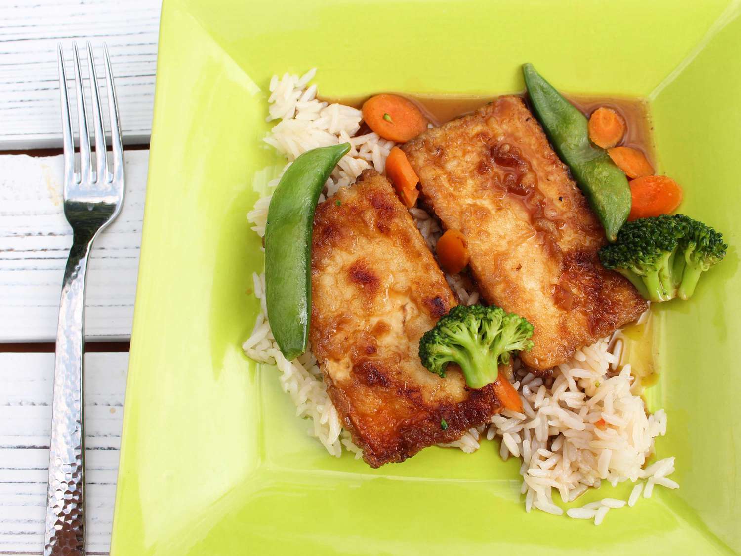 Orange Tofu Stir-Fry