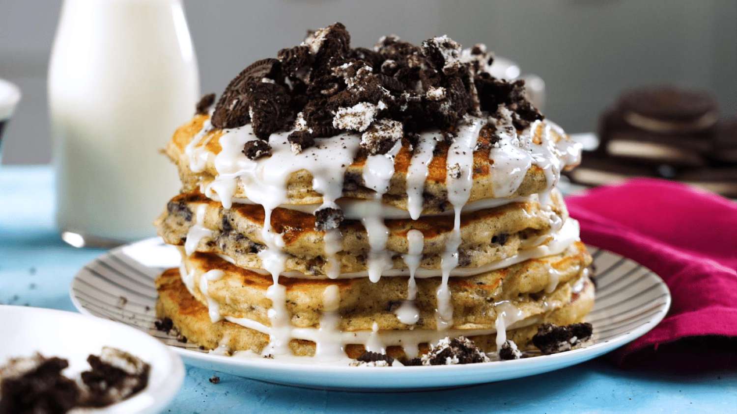 OREO Milk Pancakes