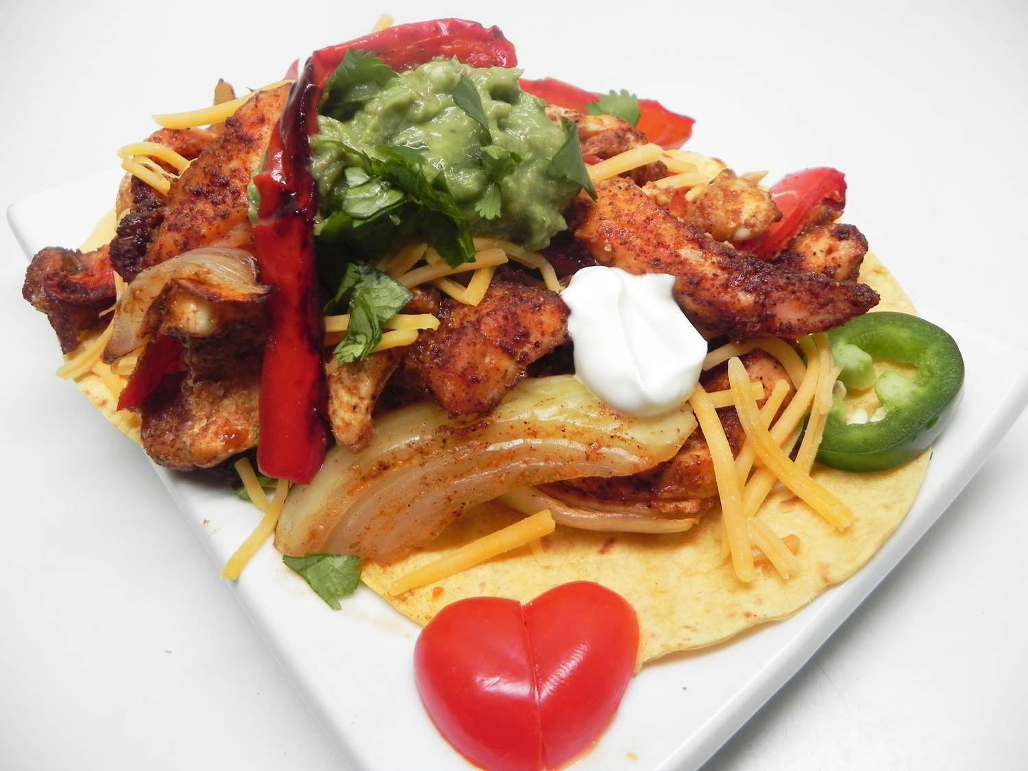 Oven-Baked Chicken Fajitas with Chili and Paprika Seasoning