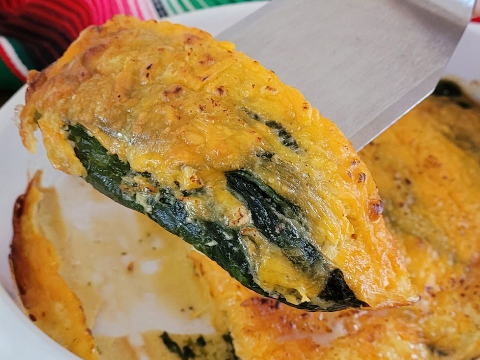 Oven-Baked Chiles Rellenos with a Healthier Twist