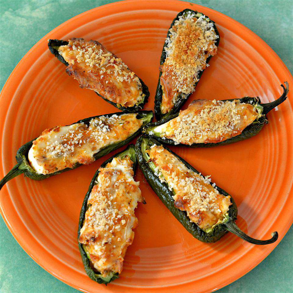 Oven-Baked Cream Cheese Jalapeño Poppers with Taco Seasoning