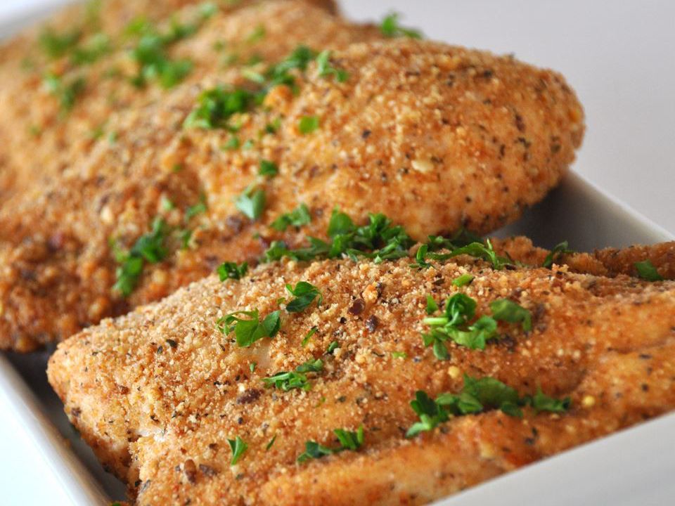 Oven-Baked Garlic Parmesan Chicken Breasts