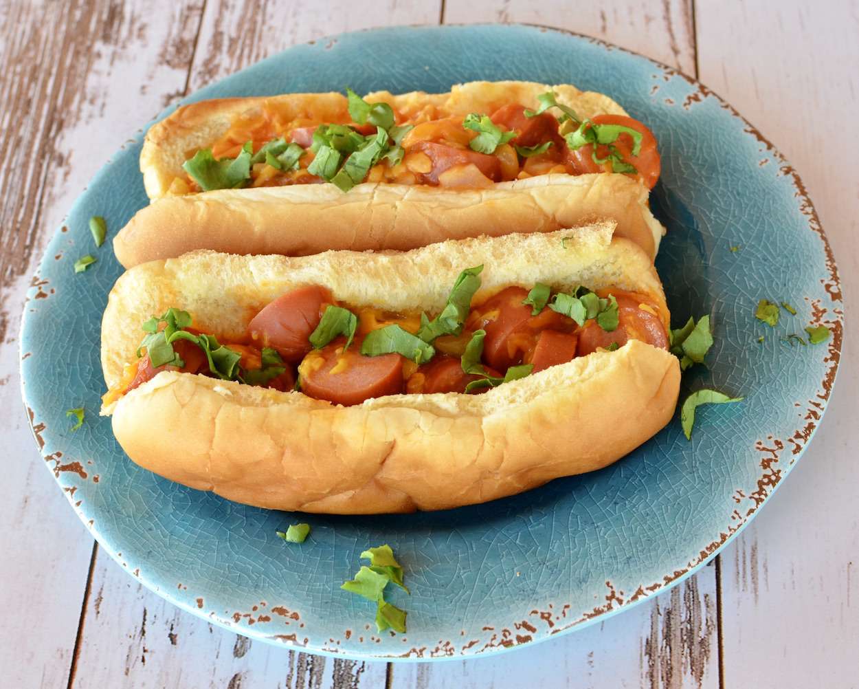Oven-Baked Hot Dog Melts