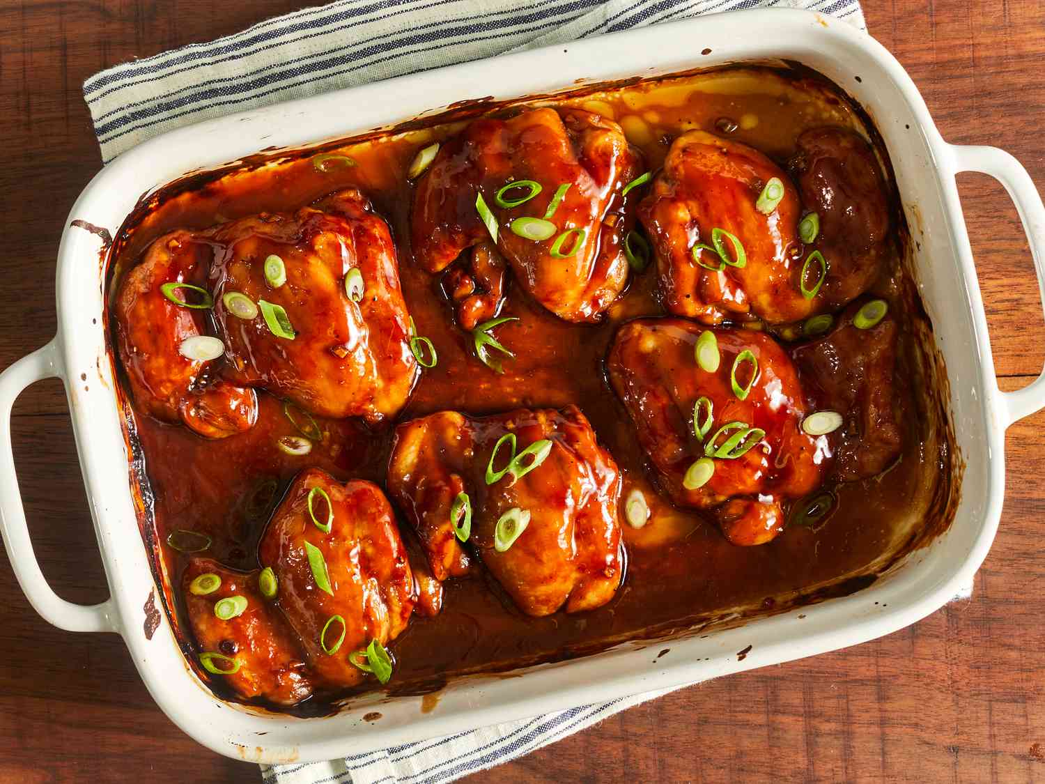 Oven-Baked Teriyaki Chicken Thighs