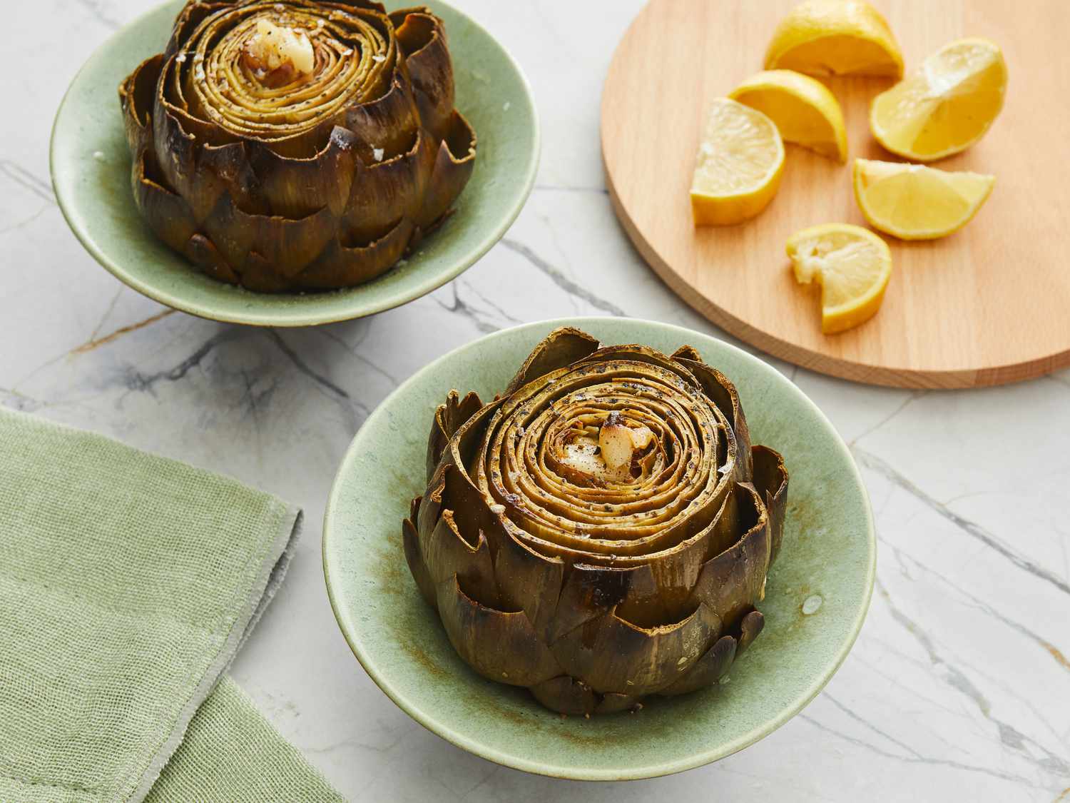 Oven-Roasted Artichokes