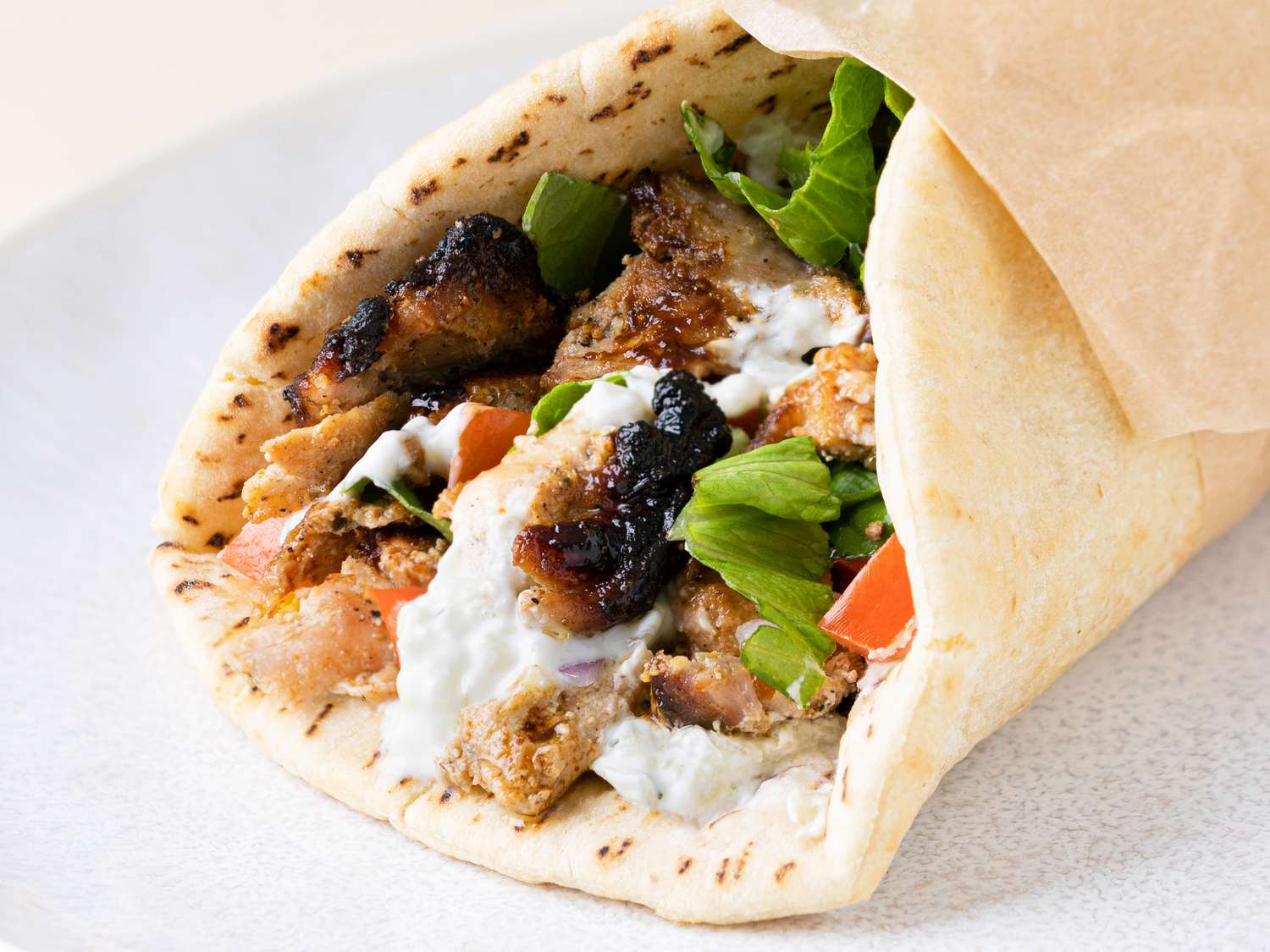 Oven-Roasted Chicken Gyros