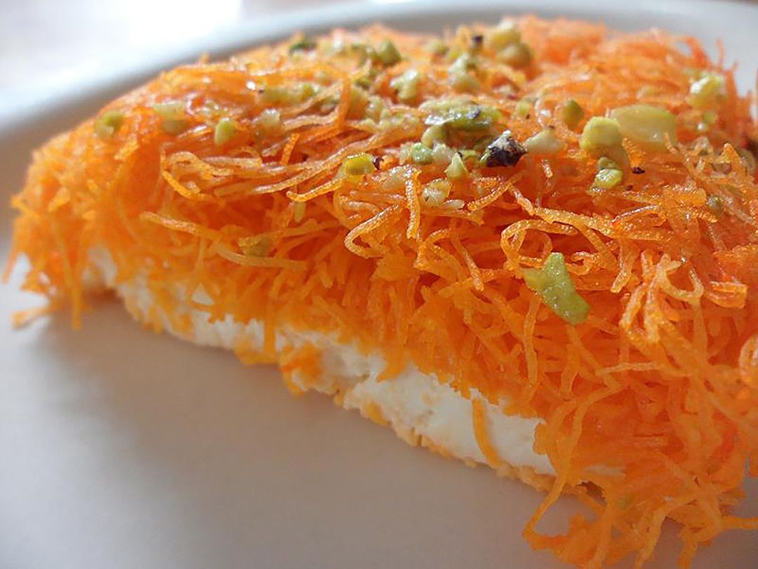 Palestinian Kanafa Dessert