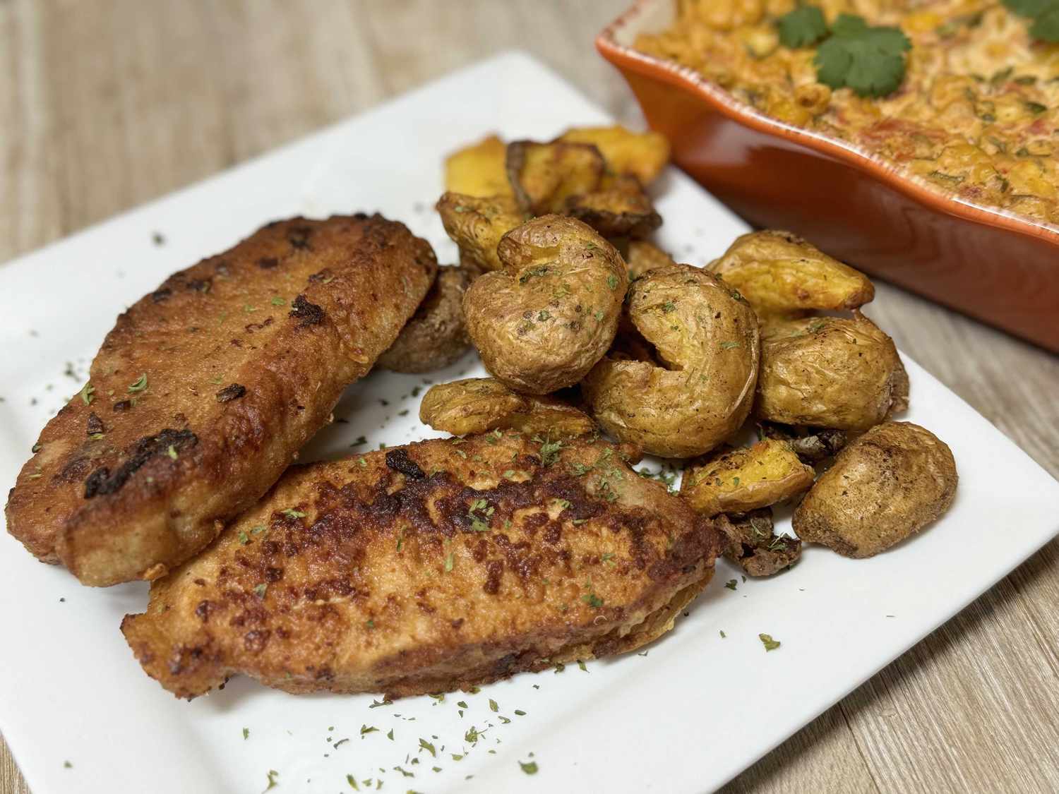 Pan-Fried Pork Chops with Onion