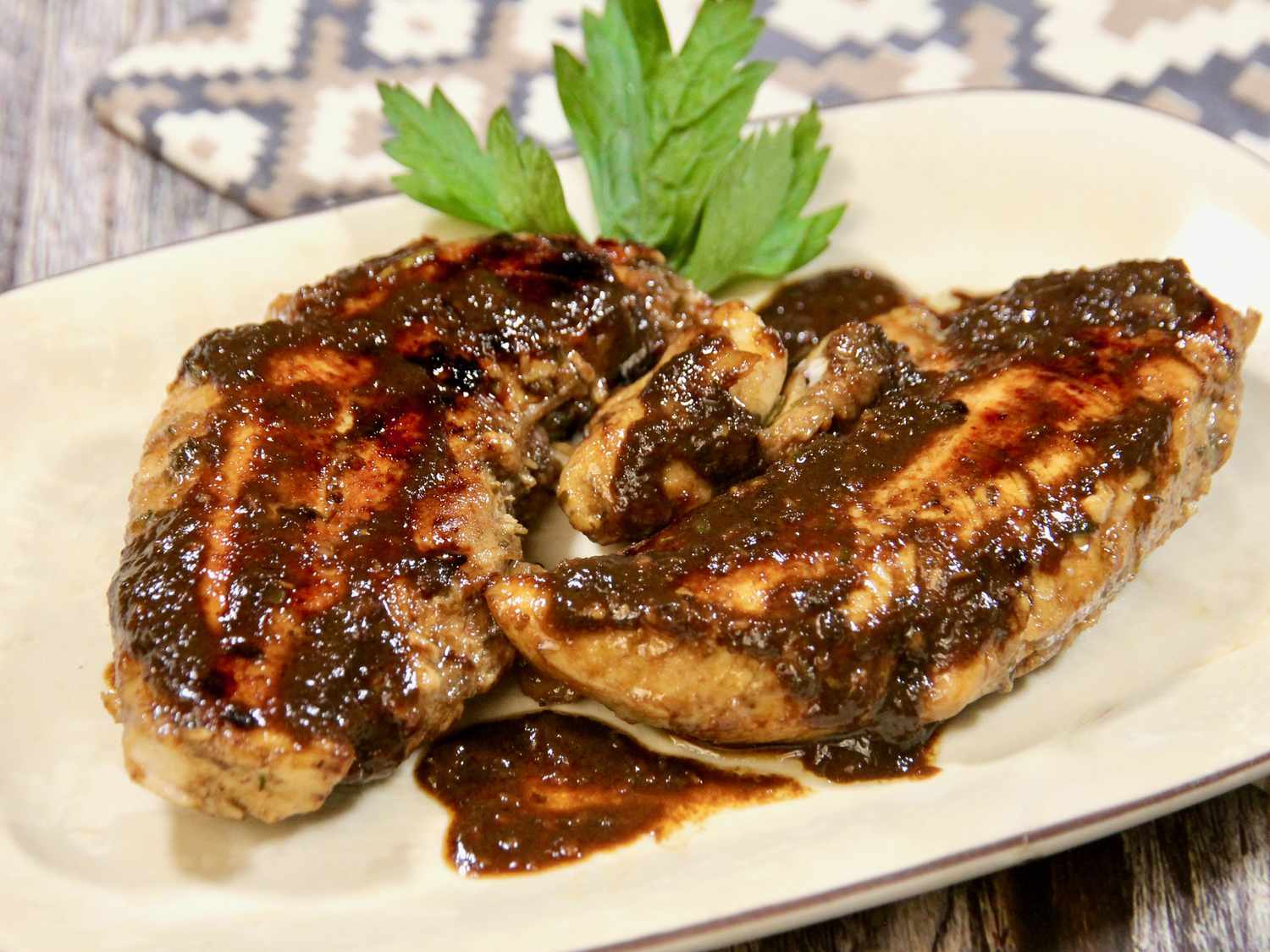 Pan-Seared Balsamic Chicken