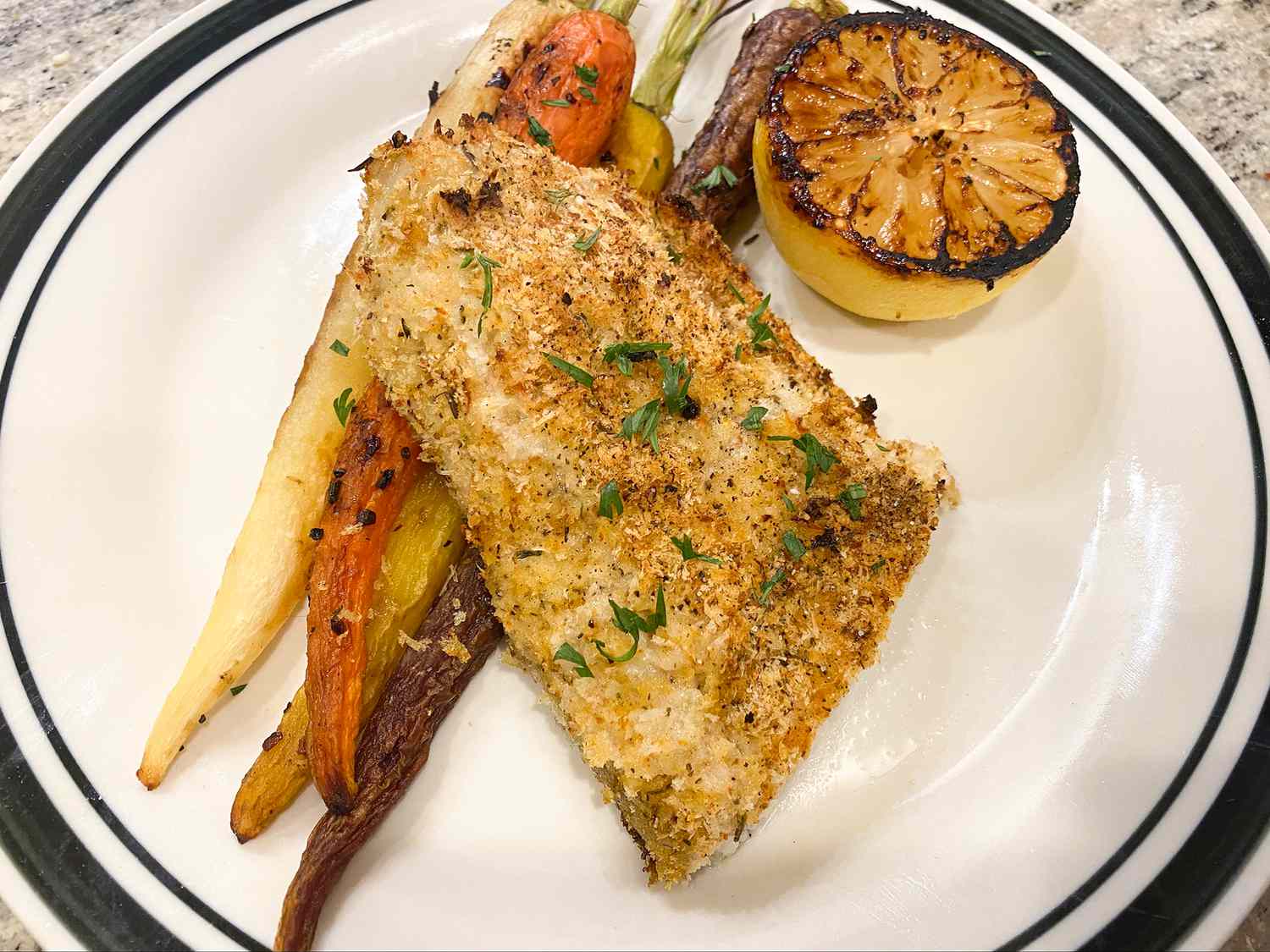 Pan-Seared Barramundi with Lemon Basil Sauce