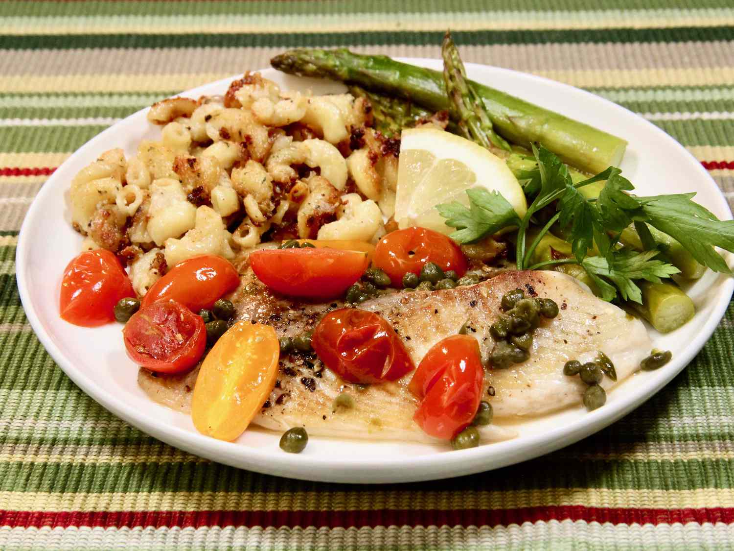 Pan-Seared Tilapia with Butter Sauce