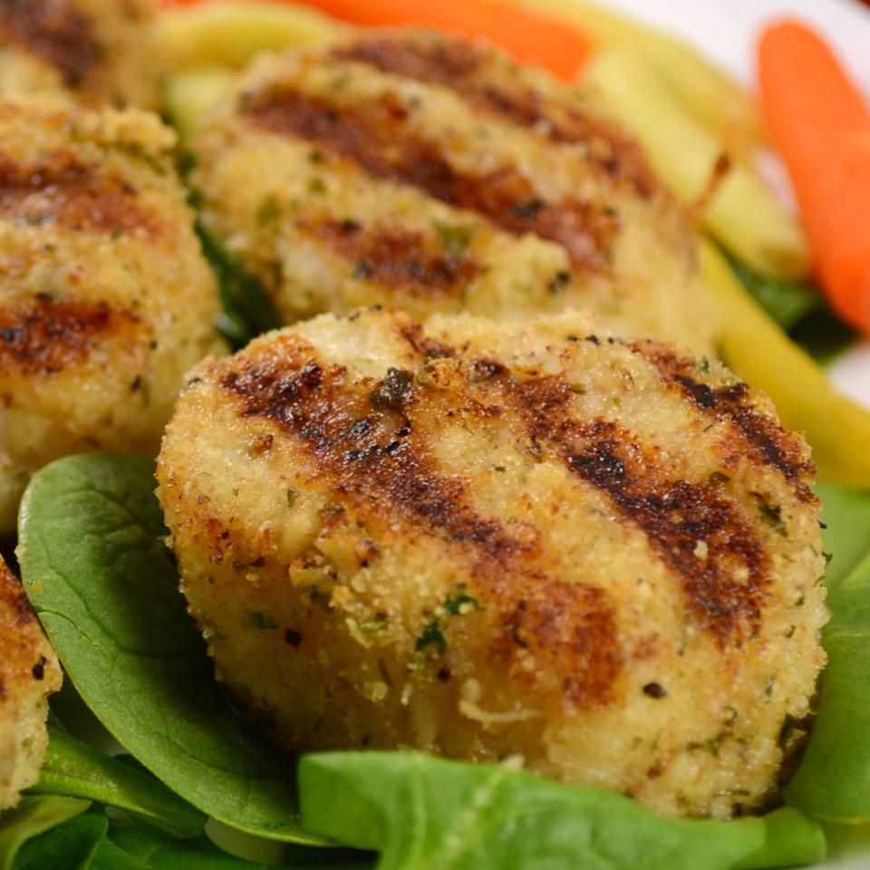 Parmesan Crusted Grilled Scallops