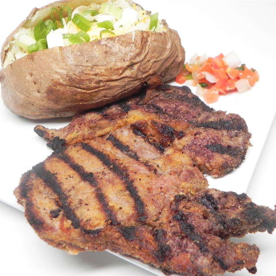 Parmesan-Crusted Sicilian Steak