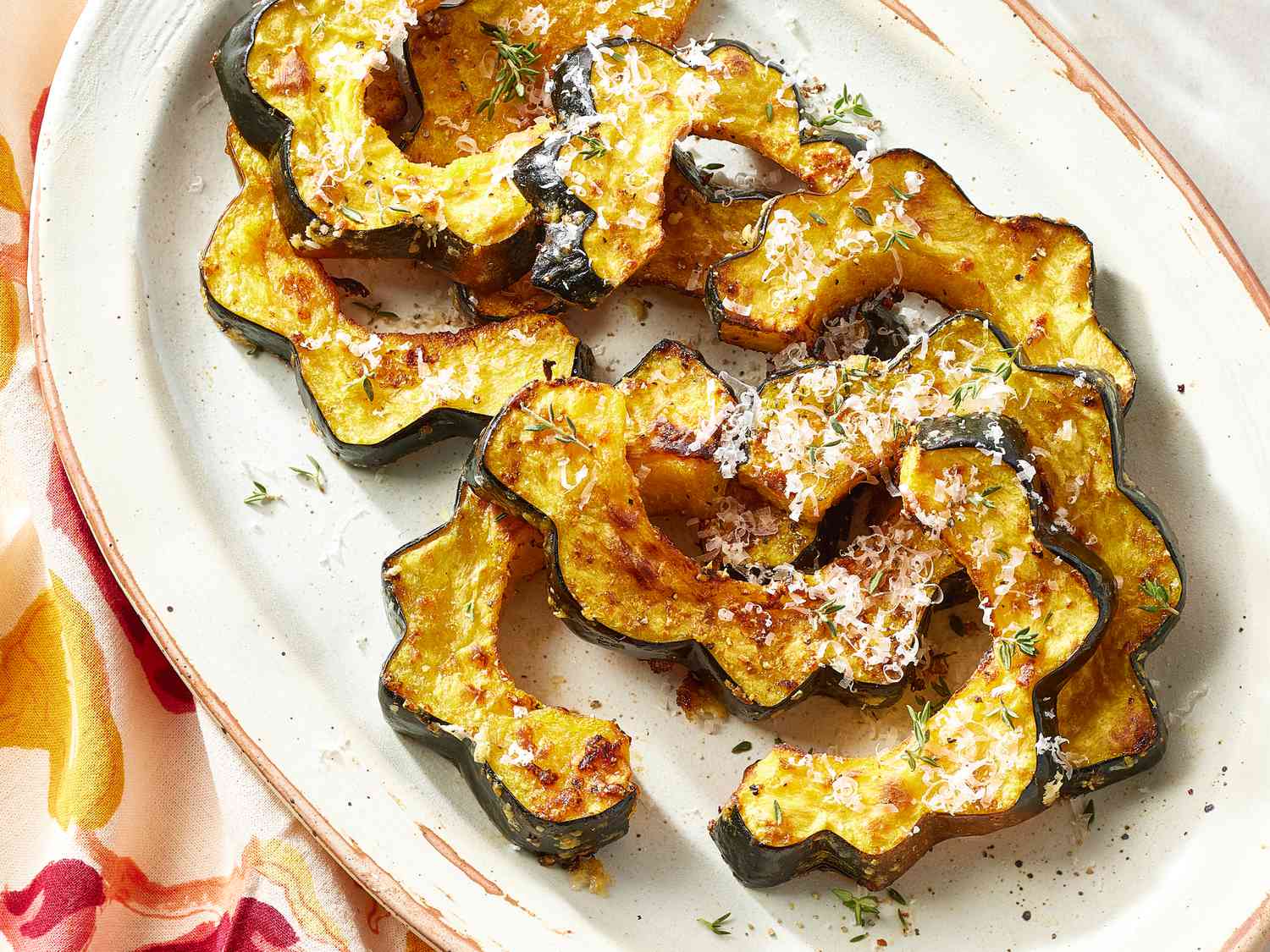 Parmesan Roasted Squash