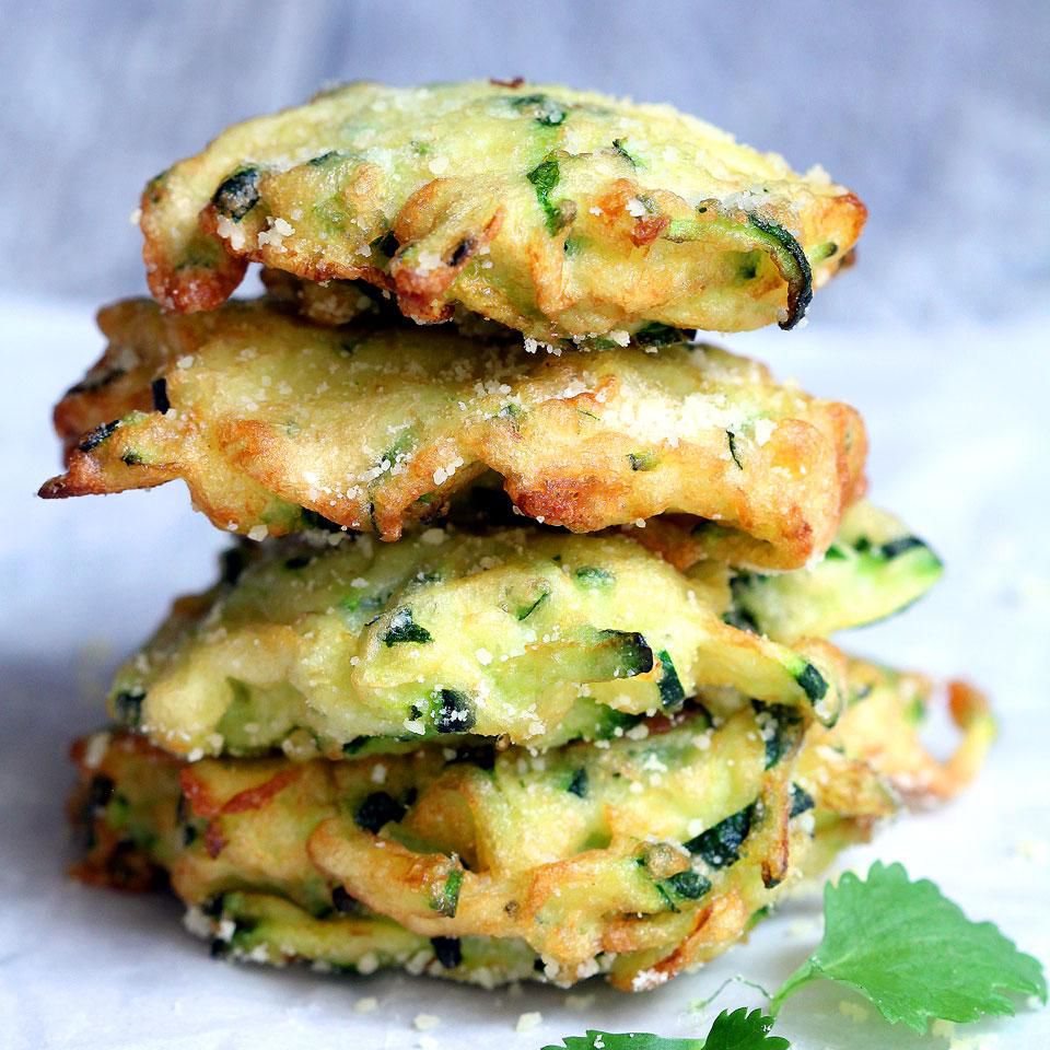 Parmesan Zucchini Fritters