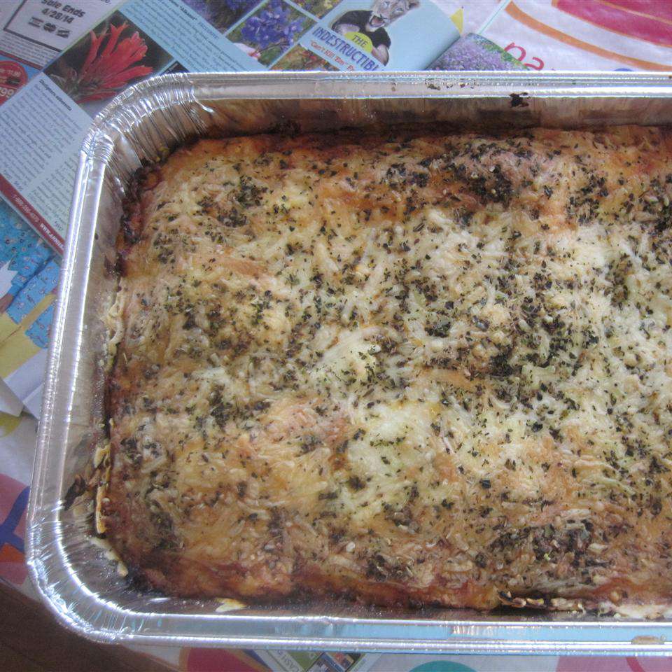 Passover Matzah Lasagna
