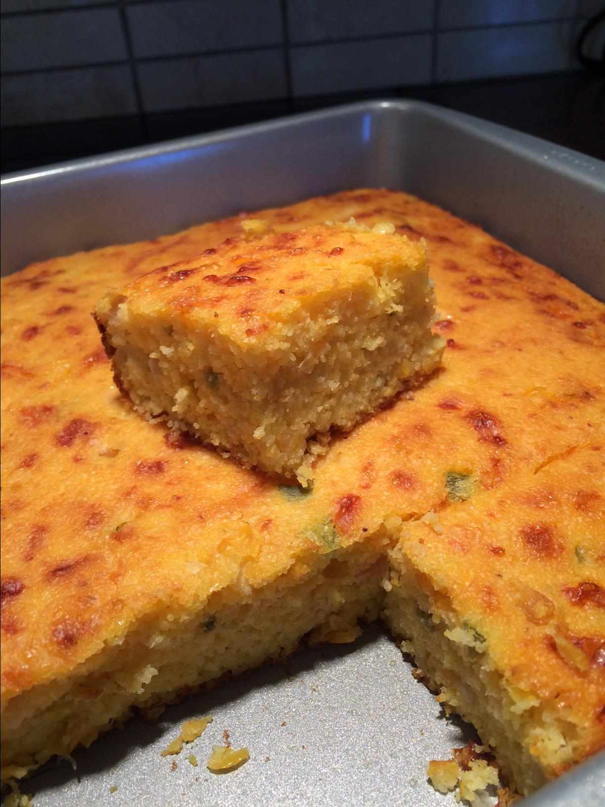 Patti's Cheesy Jalapeno Cornbread