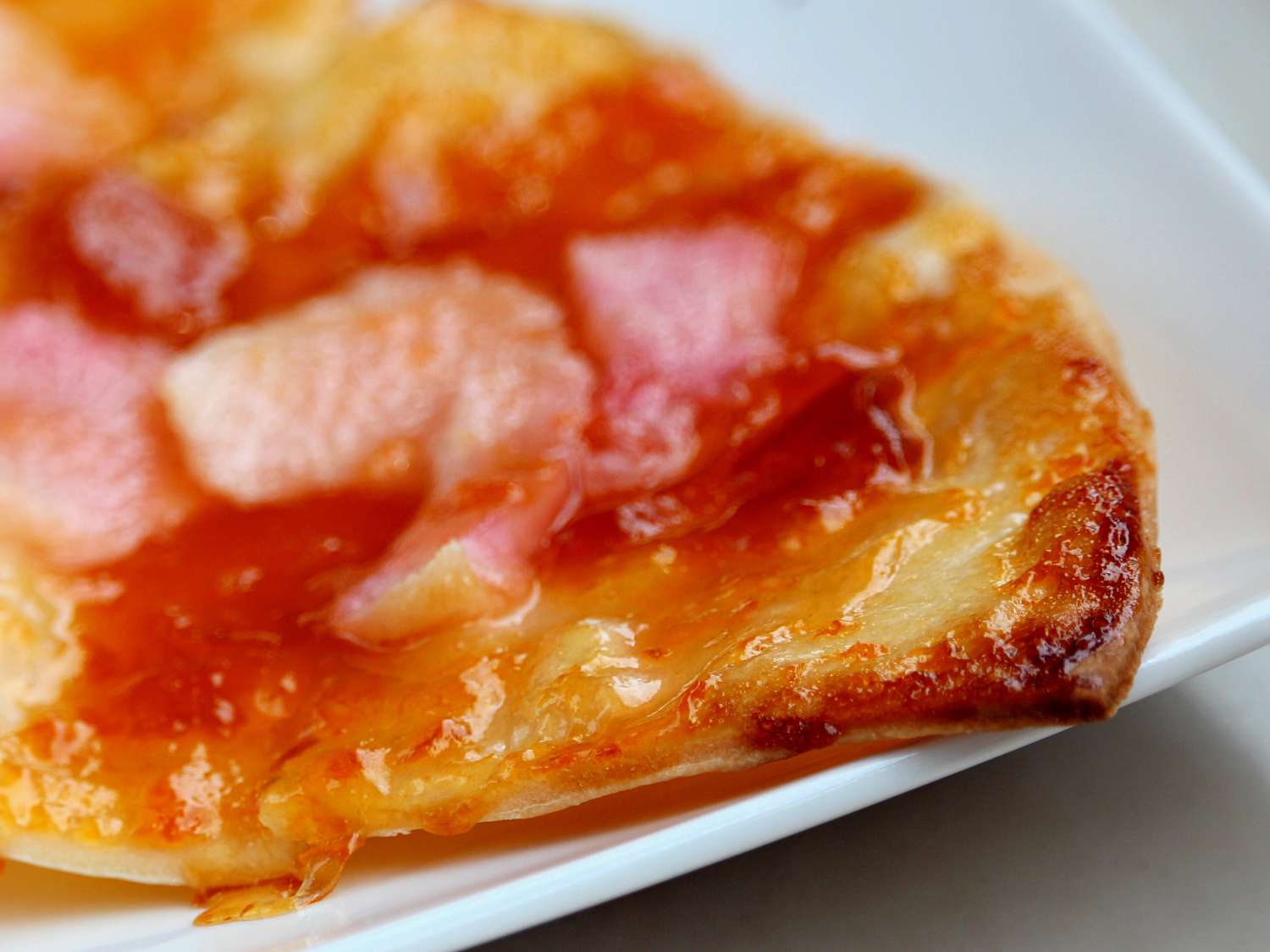 Peach Tartlets with Apricot Shine
