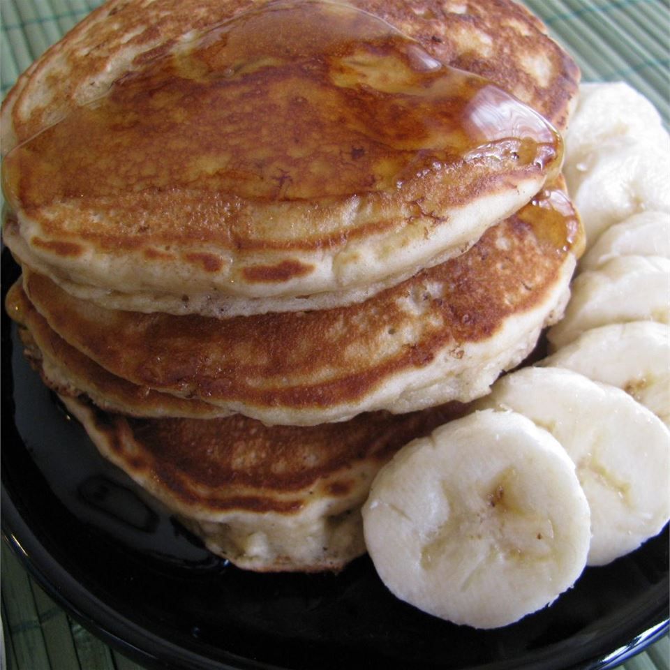 Peanut Butter Banana Flapjacks