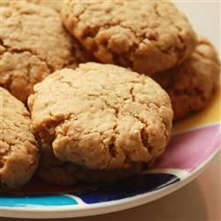 Peanut Butter Bran Cookies