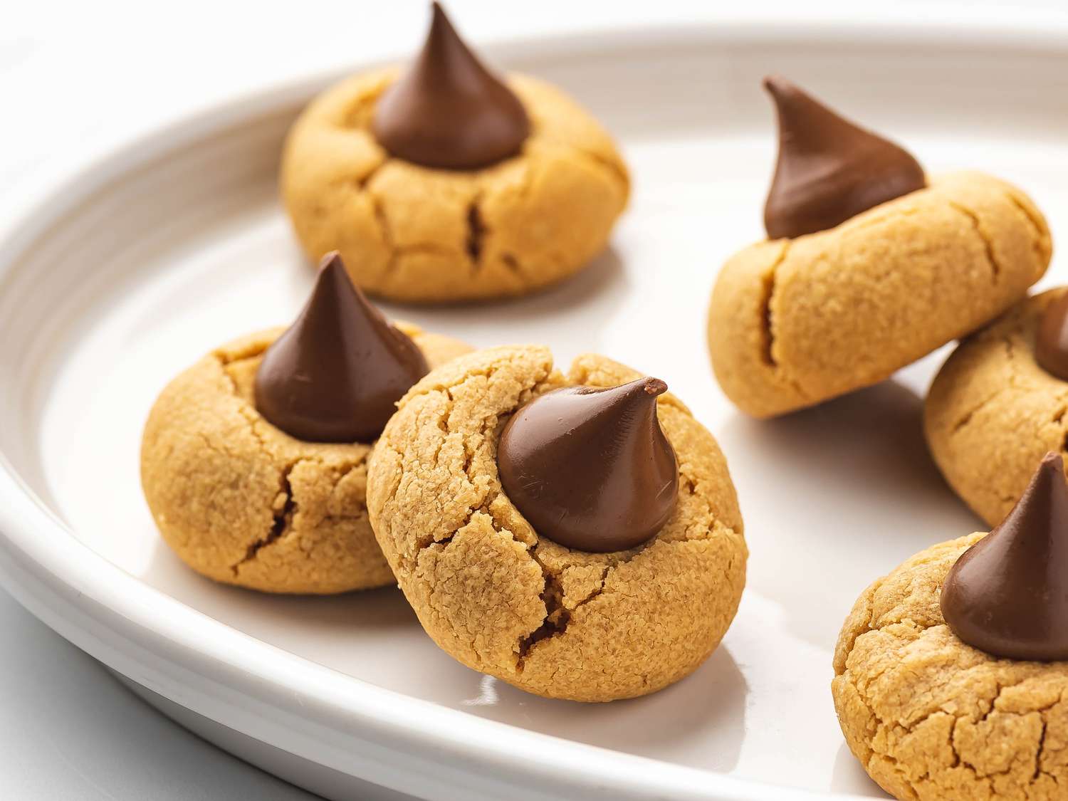 Peanut Butter Hershey Kiss Cookies