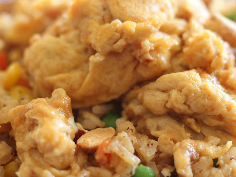 Peanut Butter Scrambled Eggs